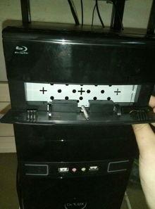 国产主机怎么放光盘的视频